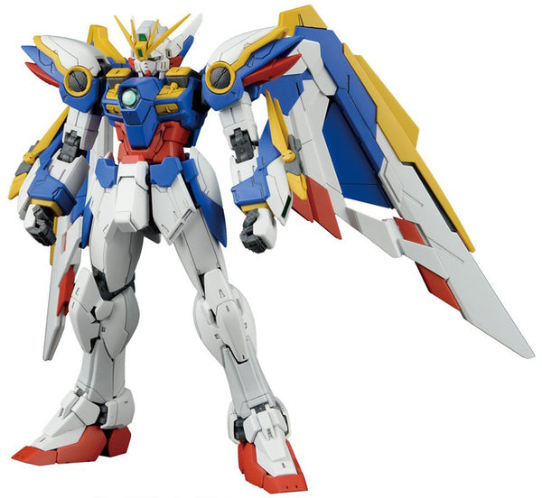 Bandai Hobby BAN203222 RG 1/144 #20 Wing Gundam Ver EW Gundam Wing Action Figure, Multicolor, 8