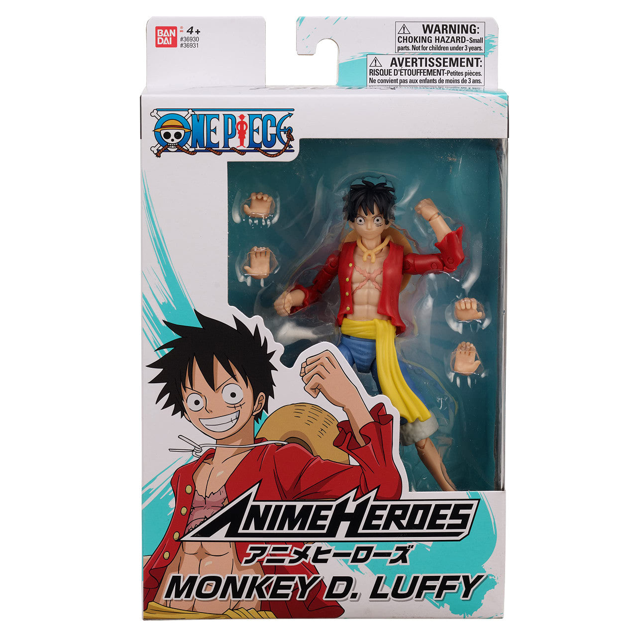 One Piece Anime Heroes Monkey D. Luffy Action Figure