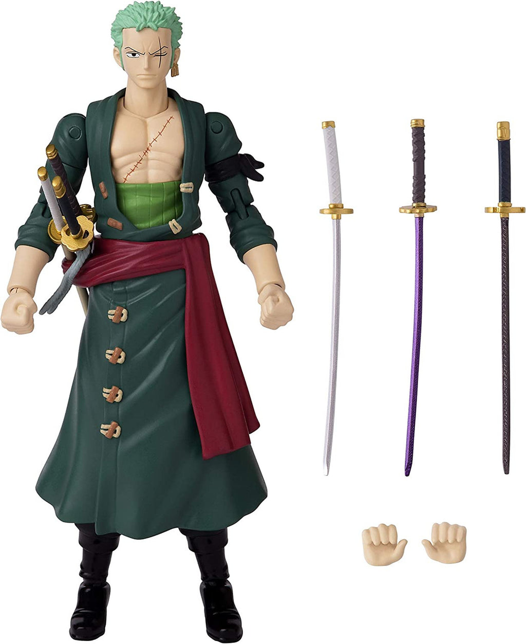 One Piece Anime Heroes Roronoa Zoro Action Figure