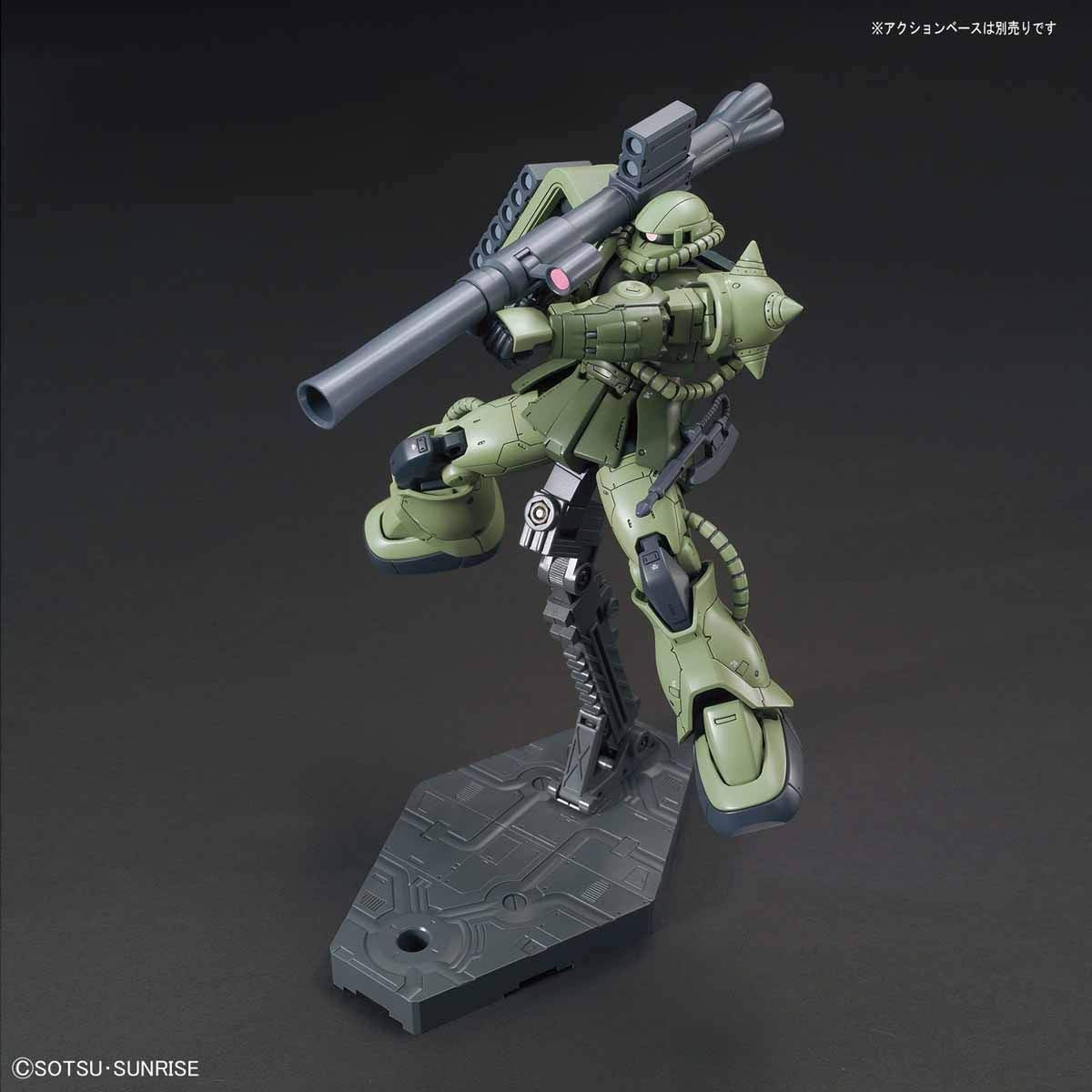 HG 1/144 Zaku II Type C/Type C-5 Plastic Model from Mobile Suit Gundam THE ORIGIN Clash at Loum