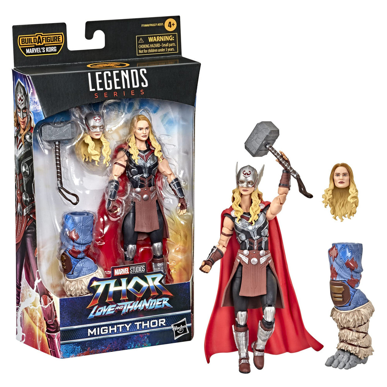 Marvel Legends Series Thor: Love and Thunder Mighty Thor Action Figure 6-inch Collectible Toy with Accessories