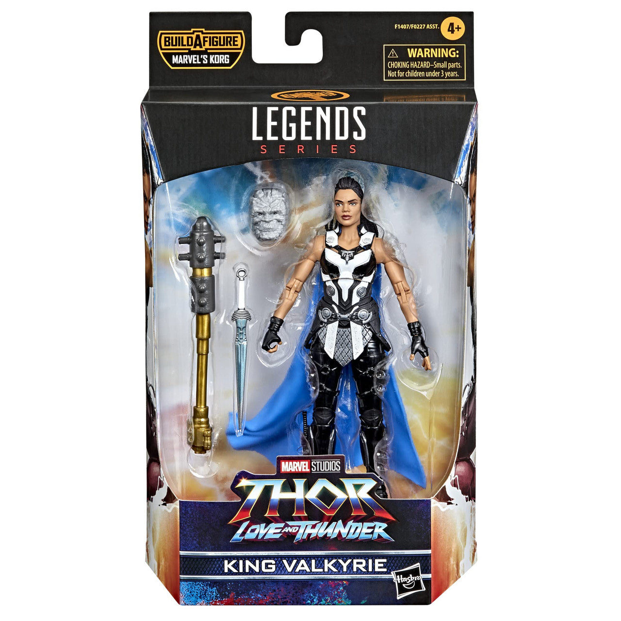 Marvel Legends Series Thor: Love and Thunder King Valkyrie Action Figure 6-inch Collectible Toy with Accessory