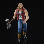 Marvel Legends Series Thor: Love and Thunder Ravager Thor Action Figure 6-inch Collectible Toy with Accessory, 1 Build-A-Figure Part