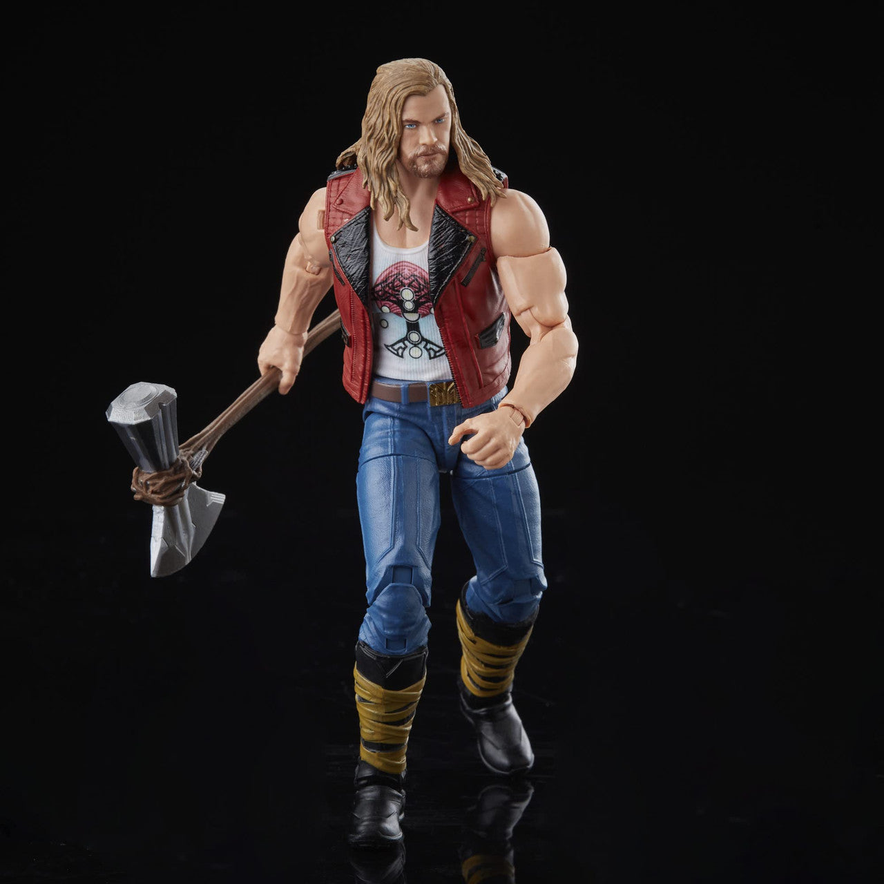 Marvel Legends Series Thor: Love and Thunder Ravager Thor Action Figure 6-inch Collectible Toy with Accessory, 1 Build-A-Figure Part