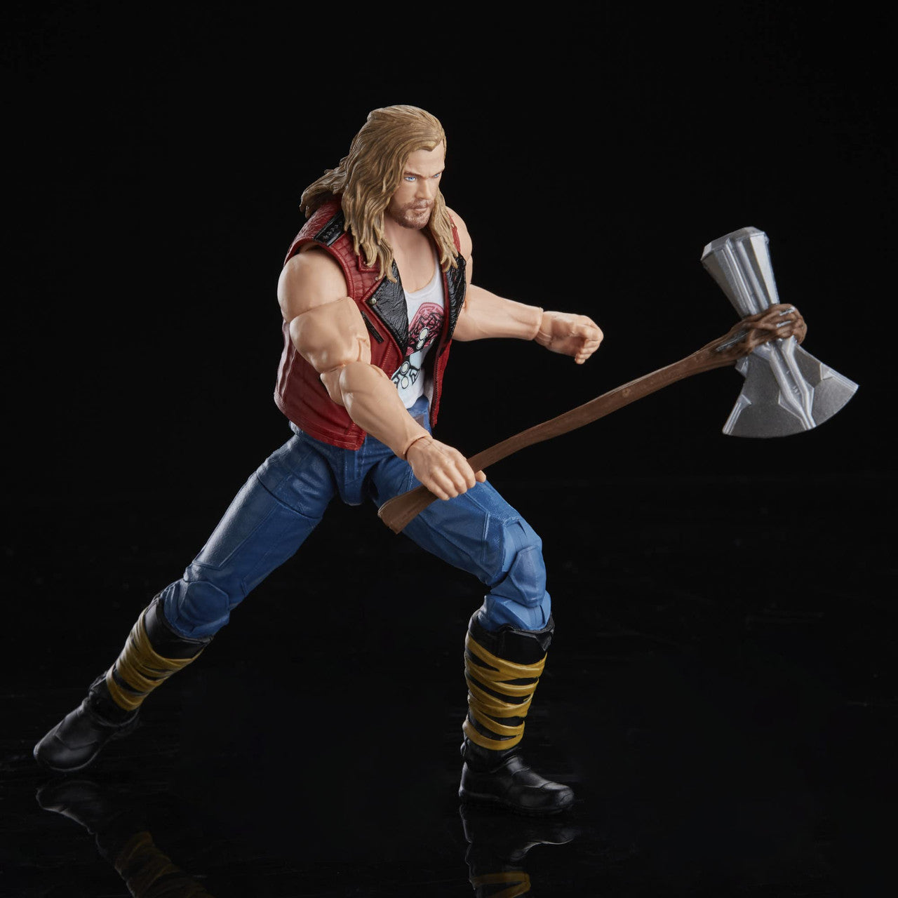 Marvel Legends Series Thor: Love and Thunder Ravager Thor Action Figure 6-inch Collectible Toy with Accessory, 1 Build-A-Figure Part