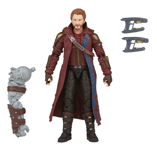 Marvel Legends Series Thor: Love and Thunder Star-Lord Action Figure 6-inch Collectible Toy with Accessories, 1 Build-A-Figure Part