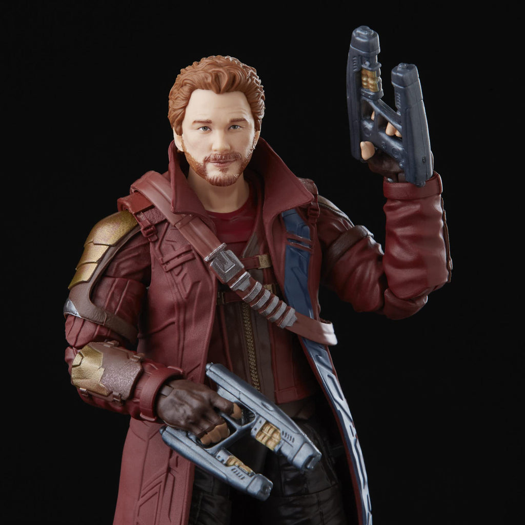 Marvel Legends Series Thor: Love and Thunder Star-Lord Action Figure 6-inch Collectible Toy with Accessories, 1 Build-A-Figure Part