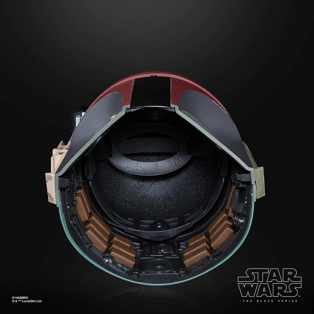 Star Wars The Black Series Boba Fett (Re-Armored) Premium Electronic Helmet, The Mandalorian Roleplay Collectible for Kids Ages 14 and Up, (F5281)