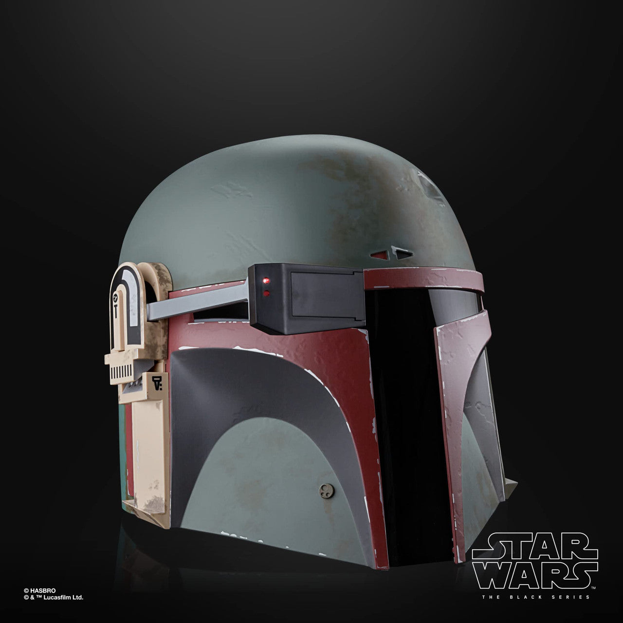 Star Wars The Black Series Boba Fett (Re-Armored) Premium Electronic Helmet, The Mandalorian Roleplay Collectible for Kids Ages 14 and Up, (F5281)
