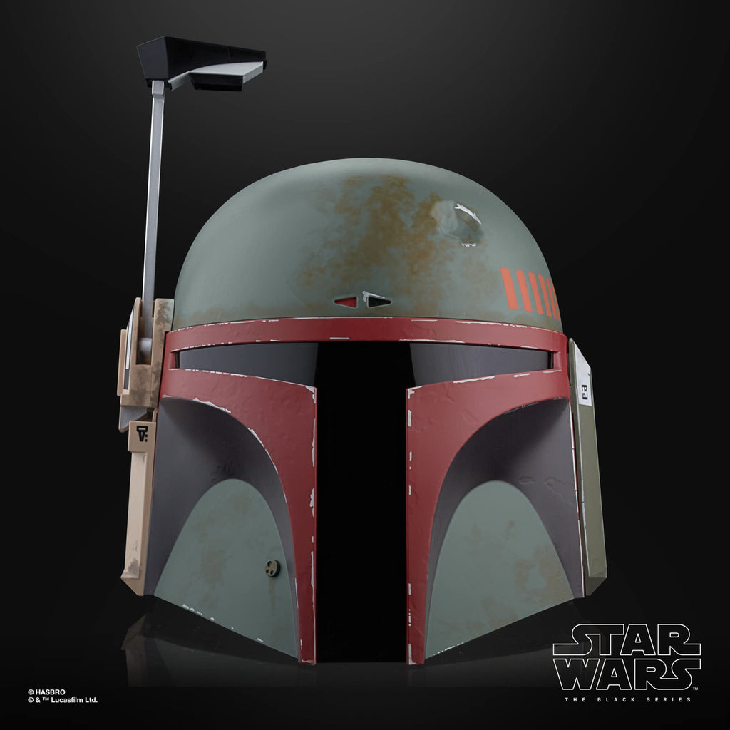Star Wars The Black Series Boba Fett (Re-Armored) Premium Electronic Helmet, The Mandalorian Roleplay Collectible for Kids Ages 14 and Up, (F5281)