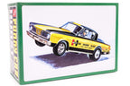 AMT 1966 Plymouth Barracuda Hemi Under Glass - 1/25 Scale Model Car Kit - Buildable Vintage Cars for Kids and Adults