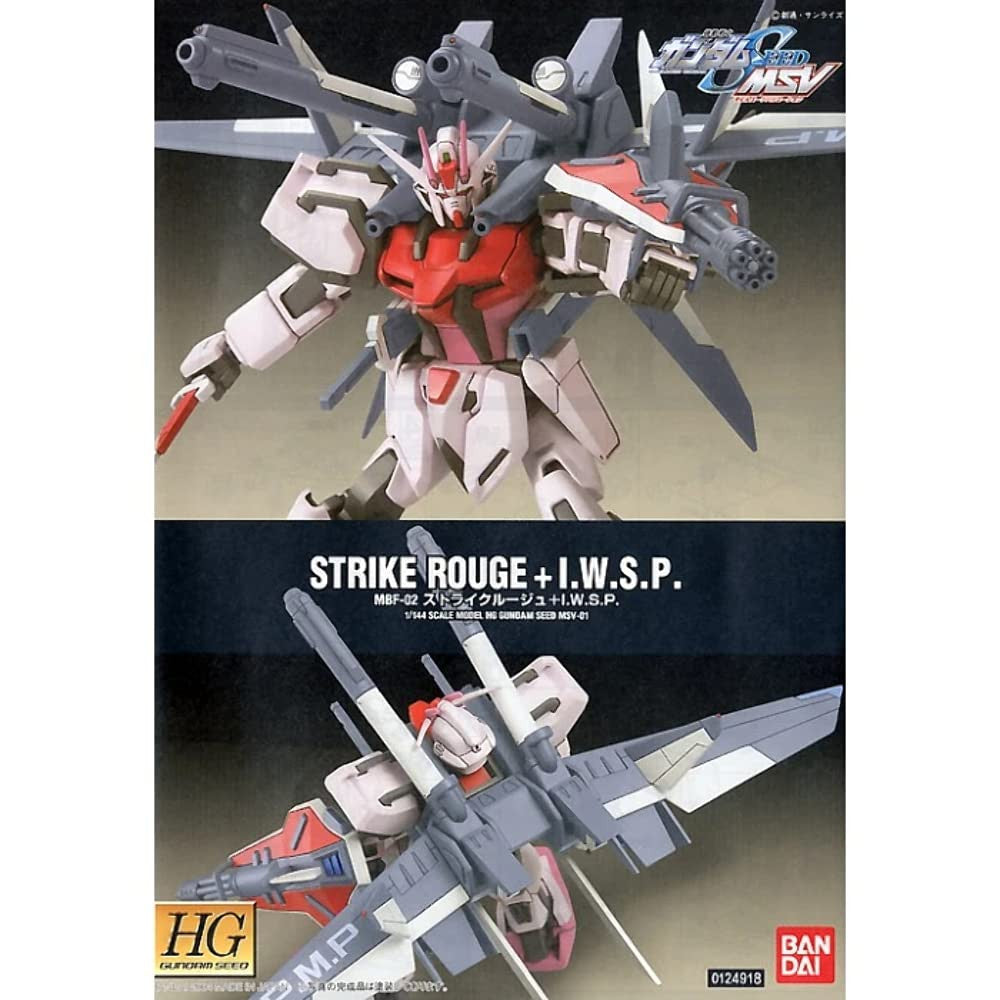 HG 1/144 Strike Rouge + I.W.S.P. Plastic Model