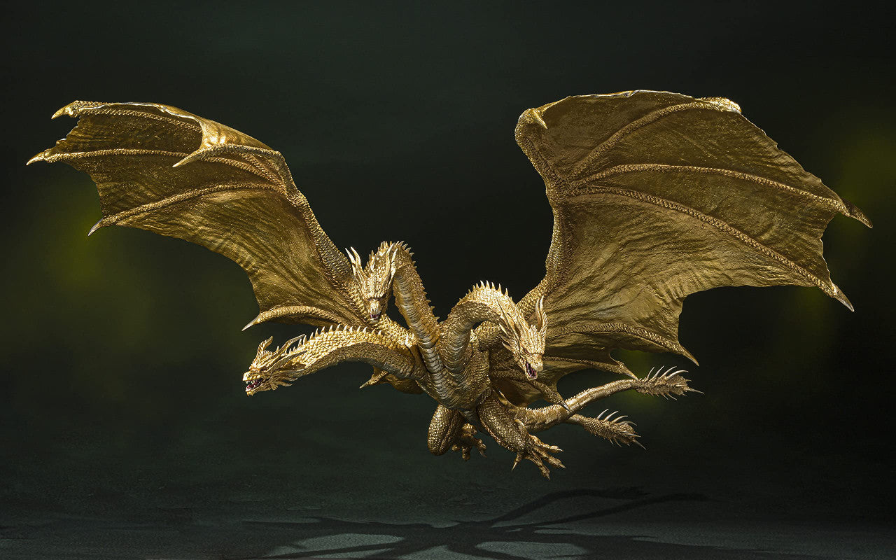 Tamashi Nations - Godzilla: King of The Monsters - King Ghidorah (2019) Special Color Version, Bandai Spirits S.H.MonsterArts Tamashi Nations