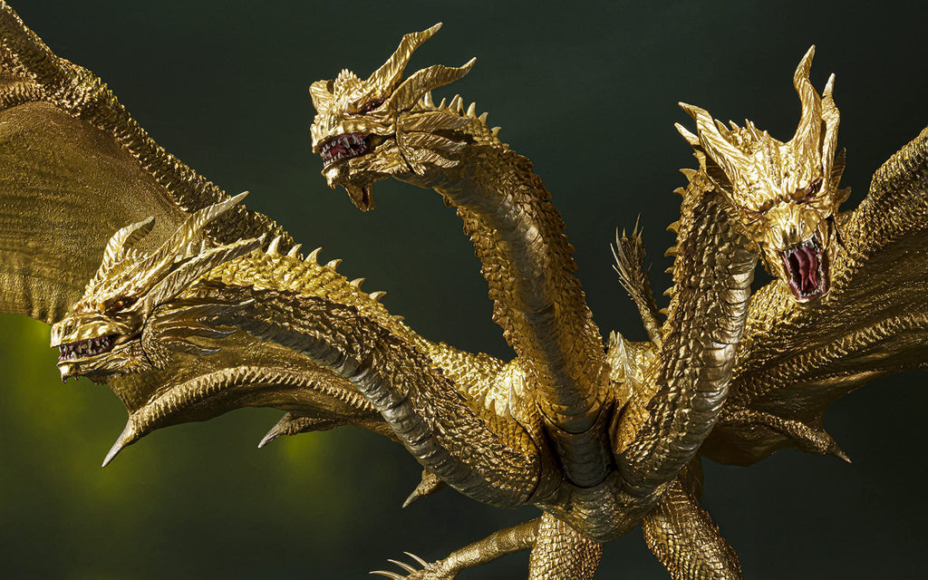 Tamashi Nations - Godzilla: King of The Monsters - King Ghidorah (2019) Special Color Version, Bandai Spirits S.H.MonsterArts Tamashi Nations