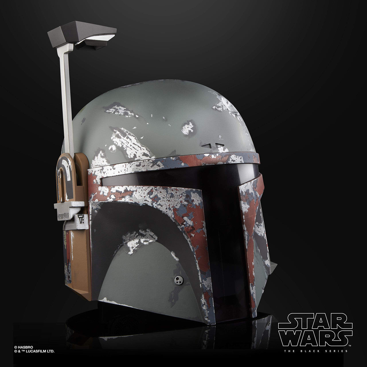 Star Wars The Black Series Boba Fett Premium Electronic Helmet, The Empire Strikes Back Full-Scale Roleplay Collectible
