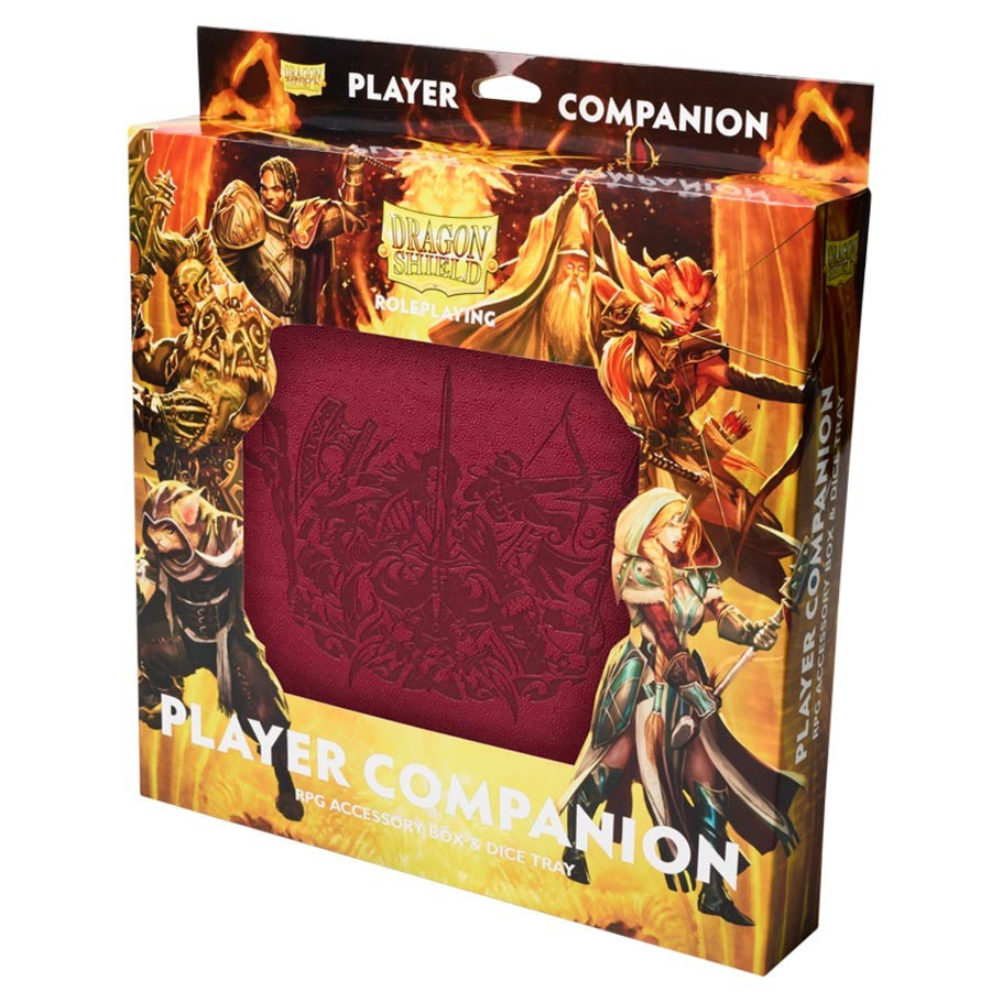Dragon Shield Player Companion Blood Red ATM50014