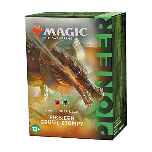 MTG Magic The Gathering Pioneer Challenger Deck 2022 Gruul Stompy (Red-Green) MTG-Pioneer2022-PioneerGruulStompy