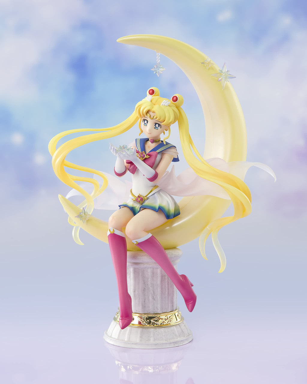 Tamashii Nations - Pretty Guardian Sailor Moon EternalÂ The Movie - Super Sailor Moon -Bright Moon & Legendary Silver Crystal, Bandai Spirits Figuarts Zero Chouette Figure