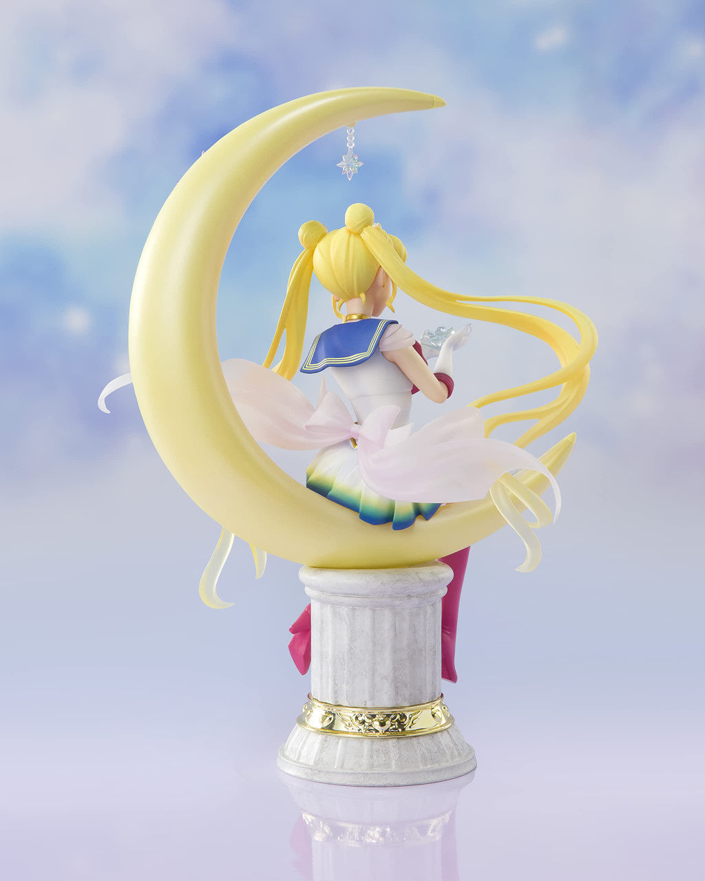 Tamashii Nations - Pretty Guardian Sailor Moon EternalÂ The Movie - Super Sailor Moon -Bright Moon & Legendary Silver Crystal, Bandai Spirits Figuarts Zero Chouette Figure