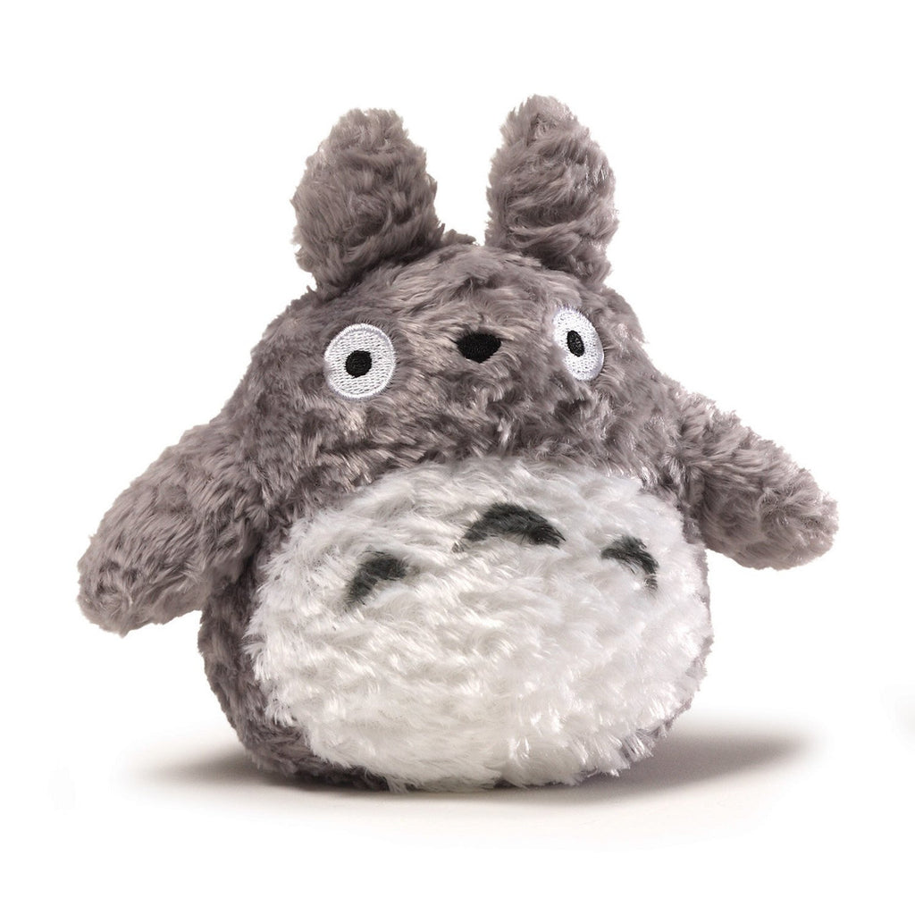 Gund Fluffy Totoro Stuffed Animal Plush in Gray - 6"