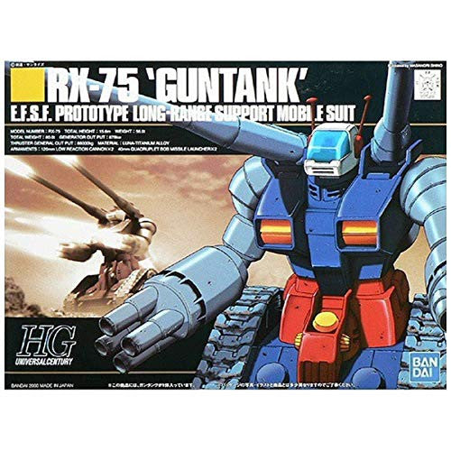 Bandai 5056830 Rx-75 1/144 Hguc Guntank Model Kit 1075486