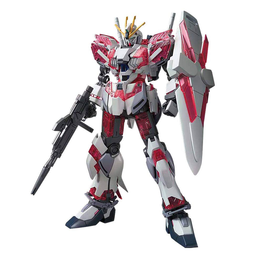 Bandai Hobby HGUC #222 Narrative Gundam C Pack Gundam NT 1/144, White/Red, Model:BAS5056760
