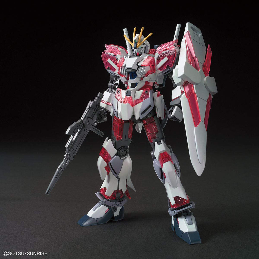 Bandai Hobby HGUC #222 Narrative Gundam C Pack Gundam NT 1/144, White/Red, Model:BAS5056760