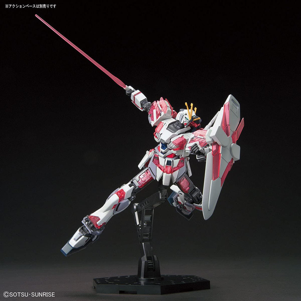 Bandai Hobby HGUC #222 Narrative Gundam C Pack Gundam NT 1/144, White/Red, Model:BAS5056760