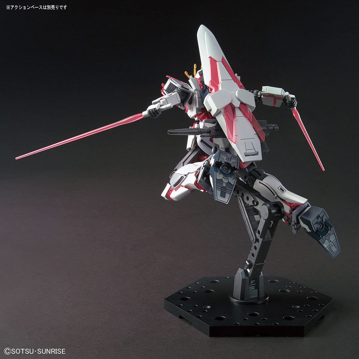 Bandai Hobby HGUC #222 Narrative Gundam C Pack Gundam NT 1/144, White/Red, Model:BAS5056760