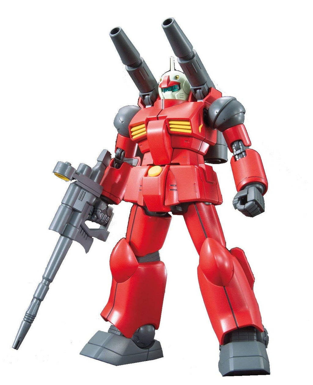 BANDAI SPIRITS HGUC 190 Mobile Suit Gundam RX-77-2 Cancer Cannon 1/144 Scale Color-Coded pre-Plastic Model