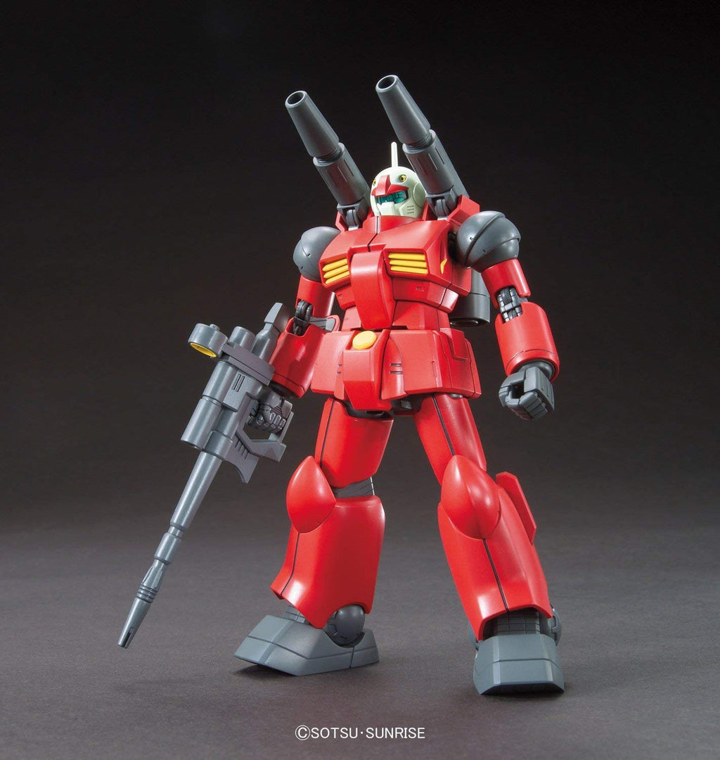BANDAI SPIRITS HGUC 190 Mobile Suit Gundam RX-77-2 Cancer Cannon 1/144 Scale Color-Coded pre-Plastic Model
