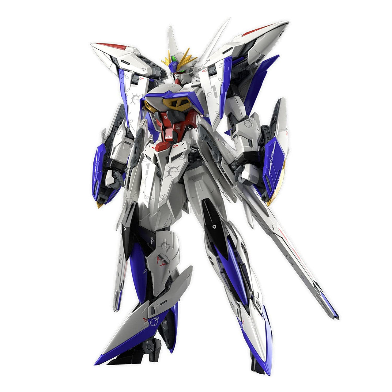 MG New A 1/100 Scale Color Coded Plastic Model