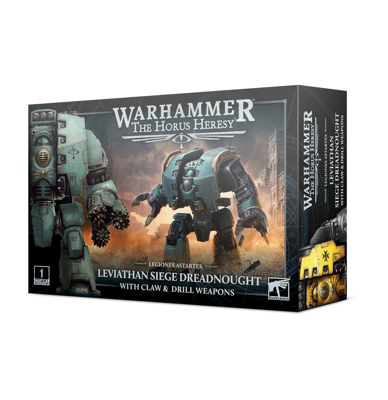 Games Workshop Warhammer 40K Leviathan Dreadnought with Claws & Drill Weapons 31-29