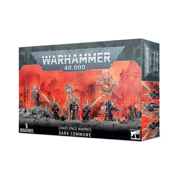 Games Workshop Warhammer 40K Chaos Space Marines Dark Commune 43-87