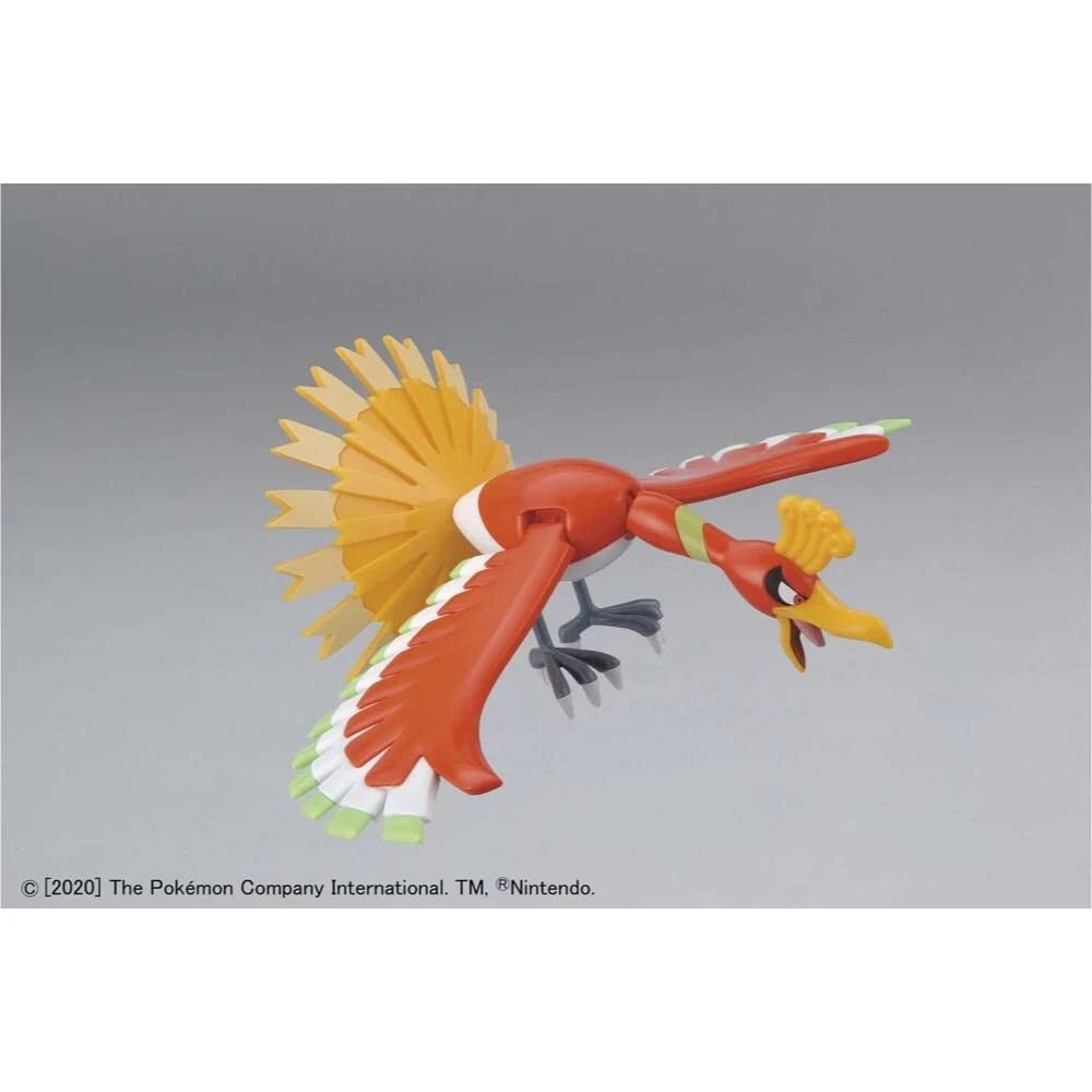 Bandai Hobby Ho-Oh Pokemon, Bandai Spirits Pokemon Model Kit
