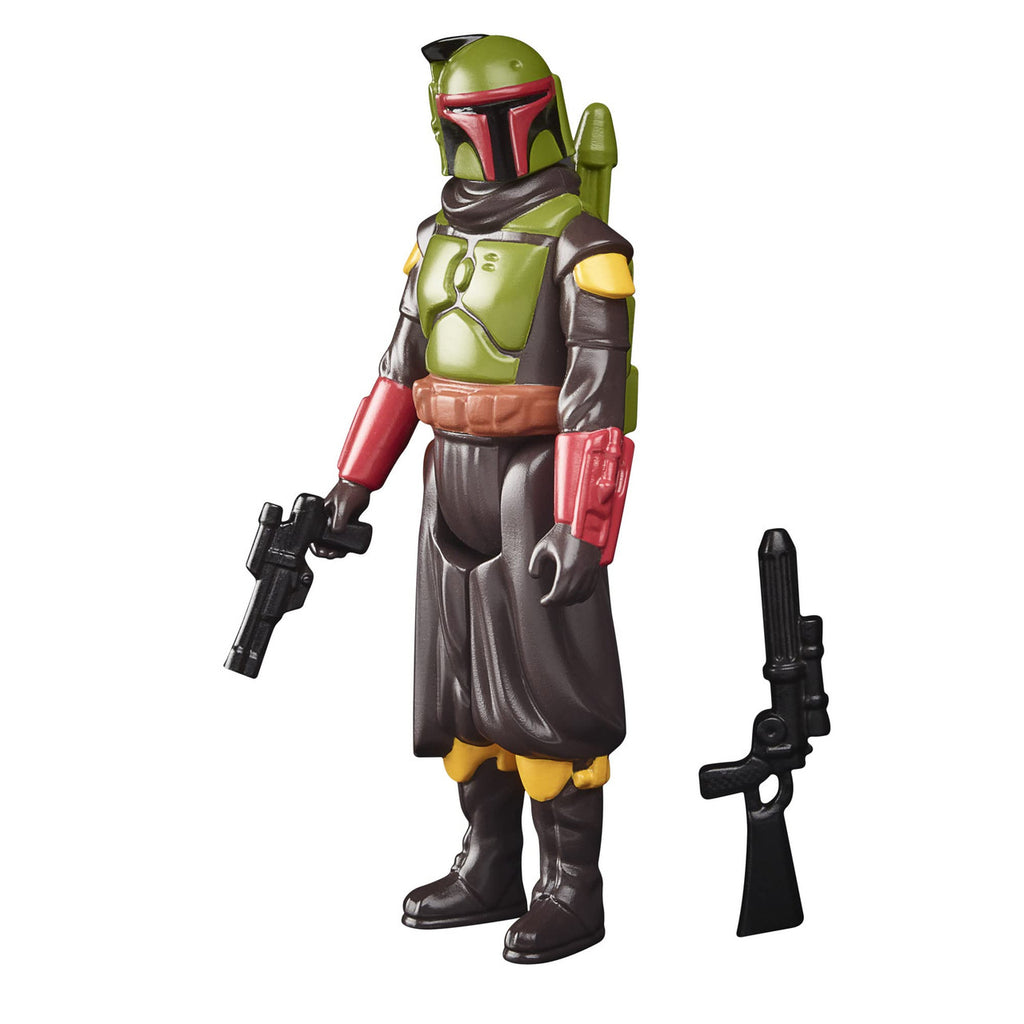 Star Wars Retro Collection Boba Fett (Morak) Toy 3.75-Inch-Scale The Mandalorian Collectible Action Figure, Toys Kids 4 and Up