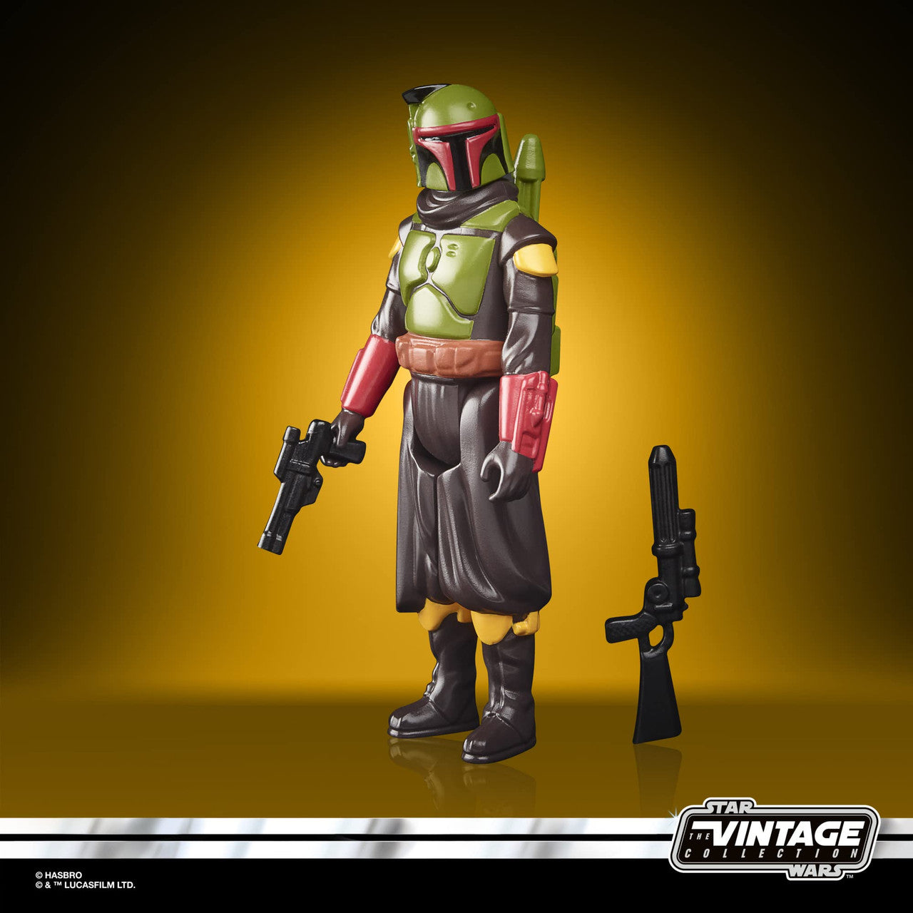 Star Wars Retro Collection Boba Fett (Morak) Toy 3.75-Inch-Scale The Mandalorian Collectible Action Figure, Toys Kids 4 and Up