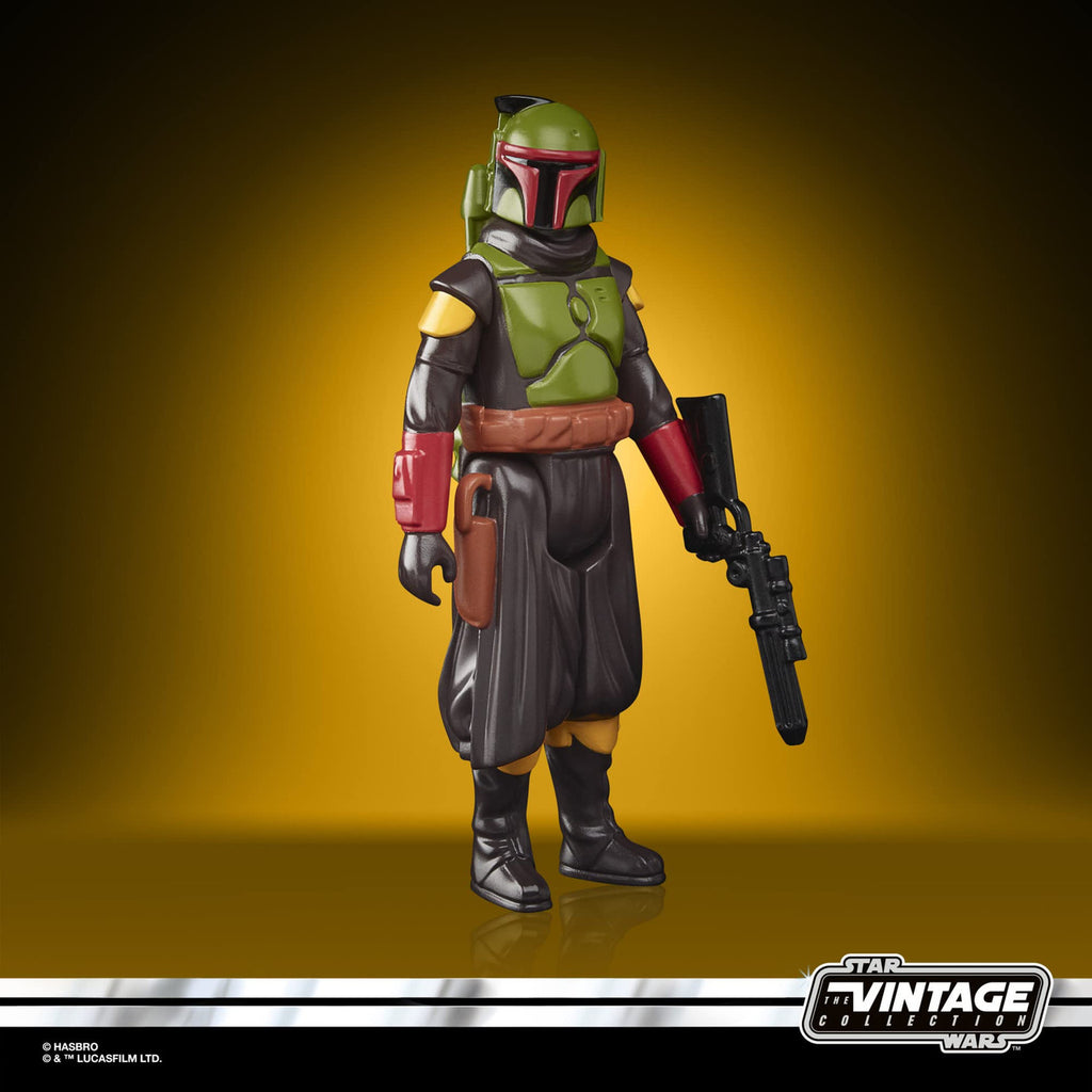 Star Wars Retro Collection Boba Fett (Morak) Toy 3.75-Inch-Scale The Mandalorian Collectible Action Figure, Toys Kids 4 and Up