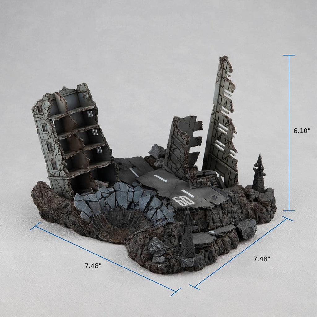 MegaHouse -G Structure Ruins at New yark (for 1/144 HG Models) [Gundam], Megahouse Realistic Model Series