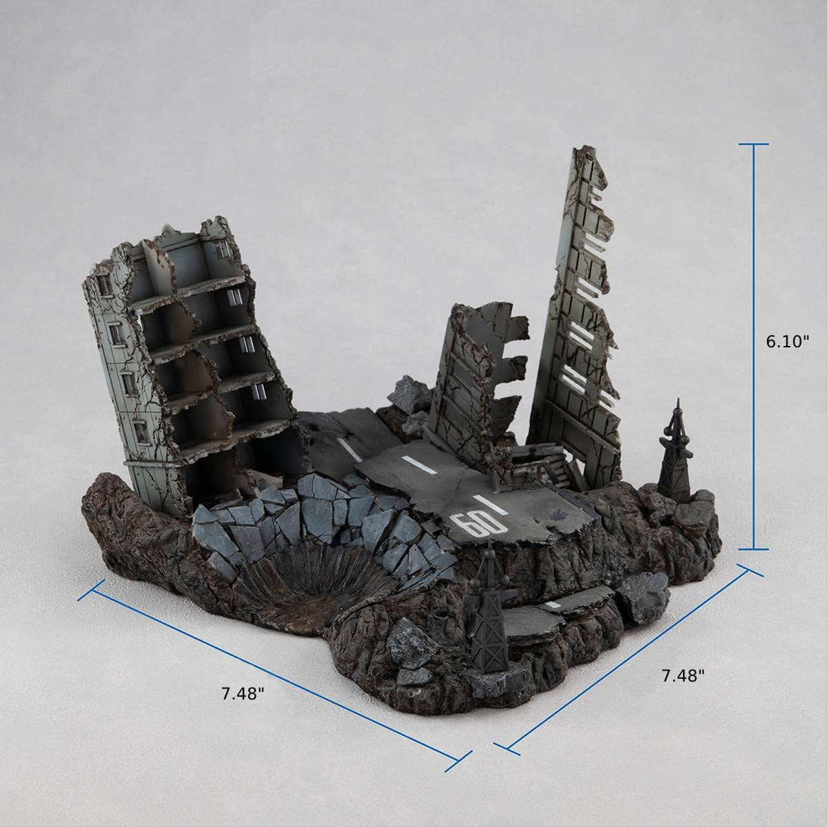 MegaHouse -G Structure Ruins at New yark (for 1/144 HG Models) [Gundam], Megahouse Realistic Model Series
