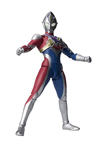 S.H. Figuarts Ultraman Decker Flash Type, Approx. 5.9 inches (150 mm), ABS & PVC Pre-Painted Action Figure