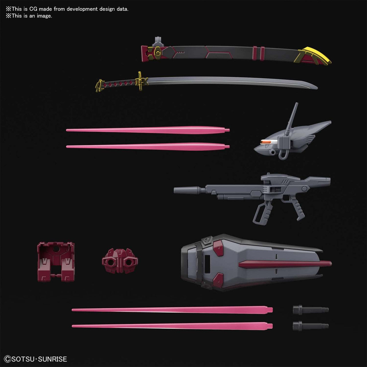 Bandai Hobby HG - Gundam Breaker Battlogue - Gundam Astray Red Frame Inversion, Bandai Spirits Hobby HG Battlogue Model Kit