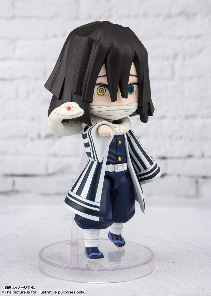 TAMASHII NATIONS Iguro Obanai Demon Slayer, Bandai Spirits Figuarts Mini