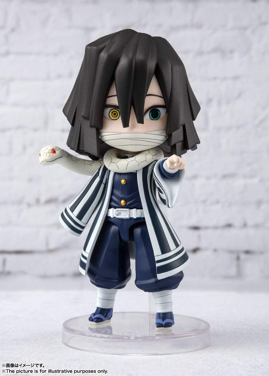 TAMASHII NATIONS Iguro Obanai Demon Slayer, Bandai Spirits Figuarts Mini