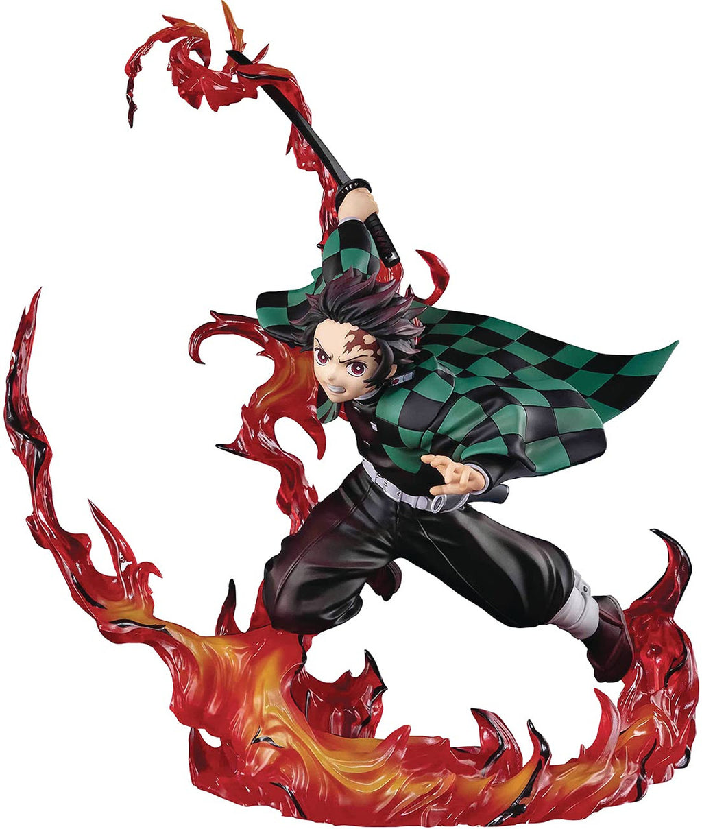Tamashii Nations FiguartsZERO - Tanjiro Kamado Total Concentration Breathing [Demon Slayer], Bandai Spirits FiguartsZERO (BAS61513)
