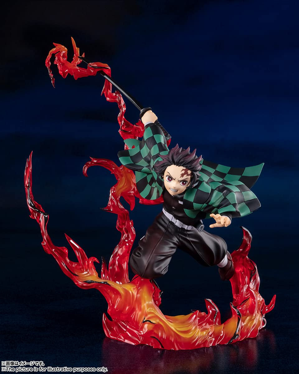 Tamashii Nations FiguartsZERO - Tanjiro Kamado Total Concentration Breathing [Demon Slayer], Bandai Spirits FiguartsZERO (BAS61513)