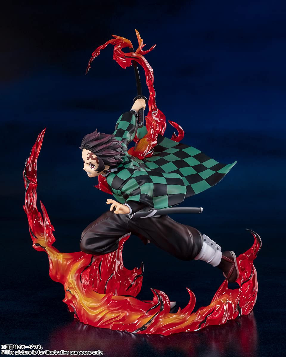 Tamashii Nations FiguartsZERO - Tanjiro Kamado Total Concentration Breathing [Demon Slayer], Bandai Spirits FiguartsZERO (BAS61513)