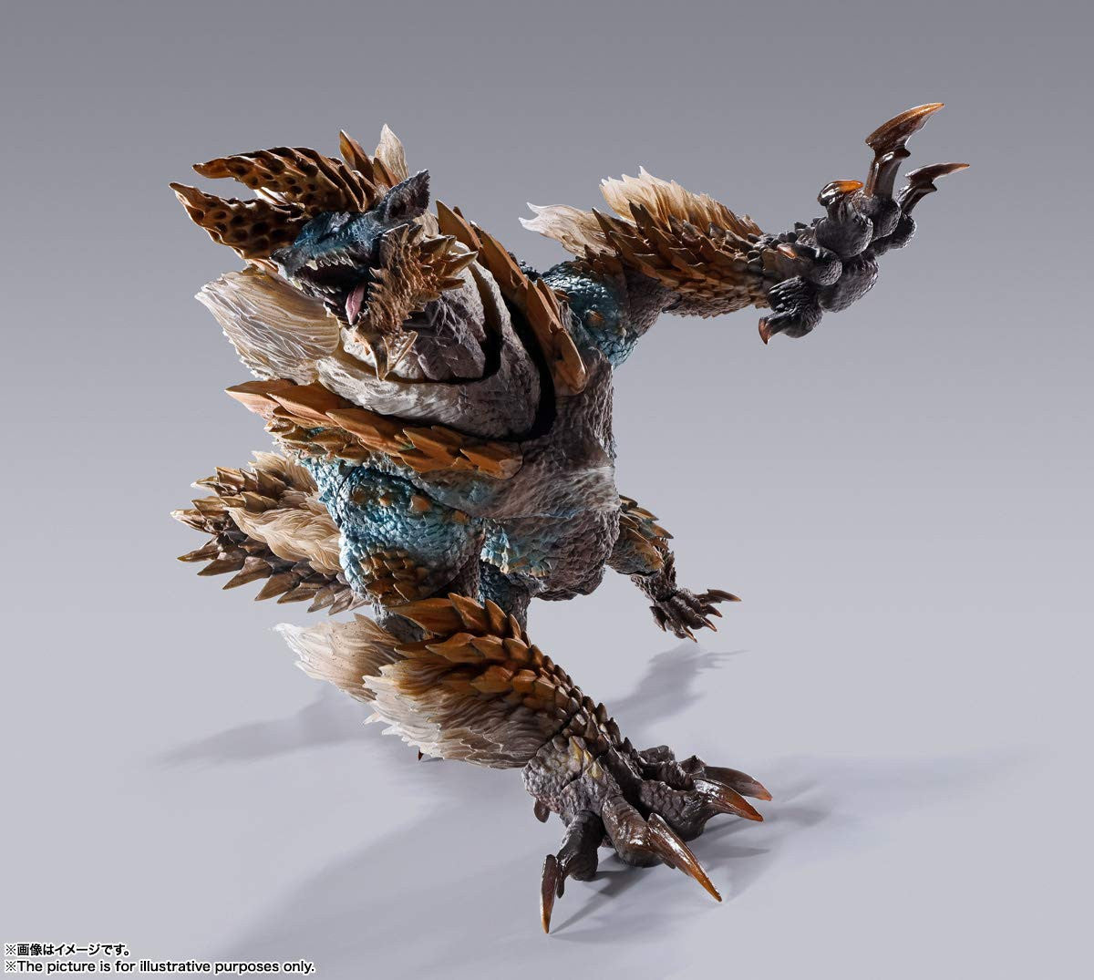 Tamashii Nations S.H.Monsterarts - Zinogre [Monster Hunter World Iceborne], Bandai Spirits S.H.MonsterArts Figure (BAS61471)