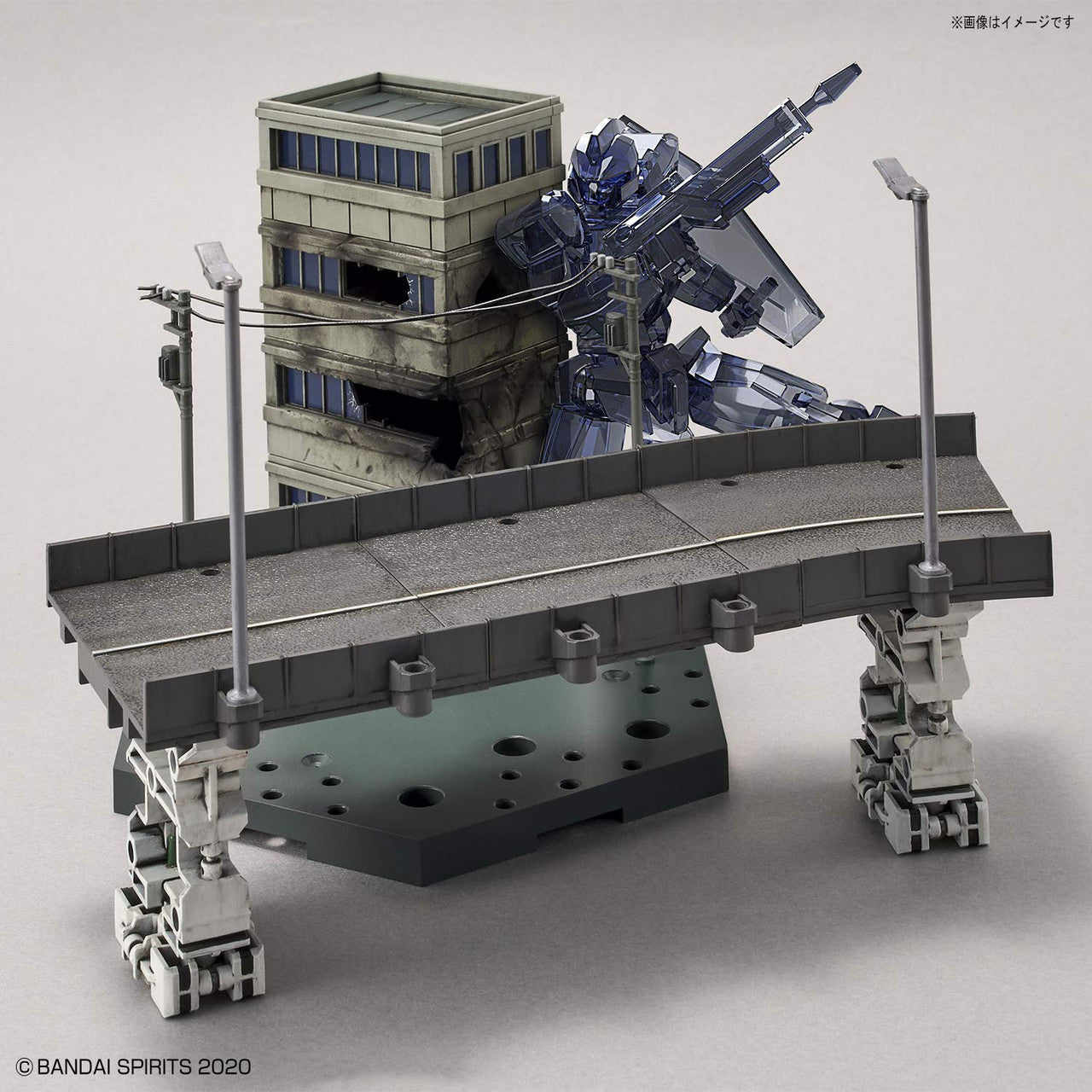 Bandai Hobby - 30 Minute Missions - # 06 Customize Scene Base City Area Version Spirits 30MM