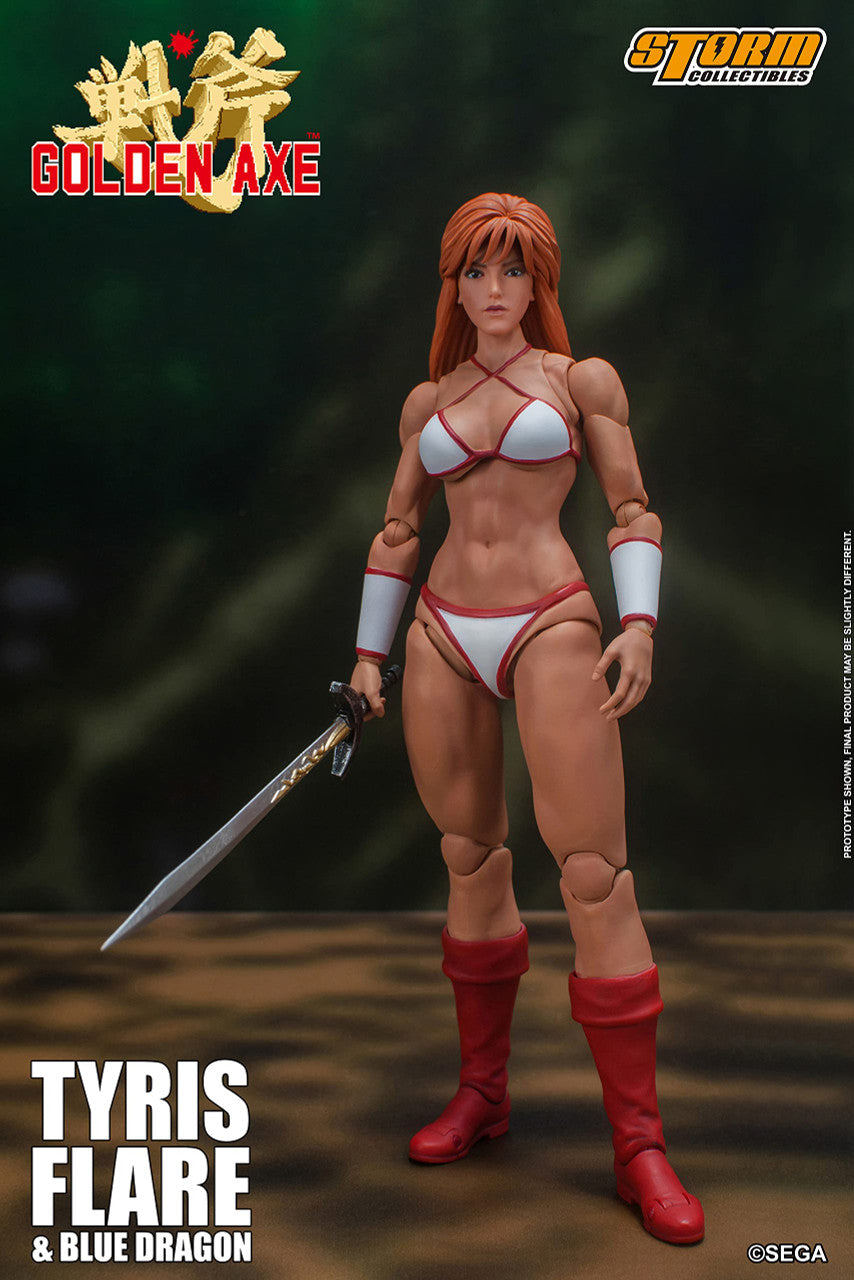 Storm Collectibles - Tyris Flare & Blue Dragon [Golden Axe], 1/12 Action Figure (STM87190)